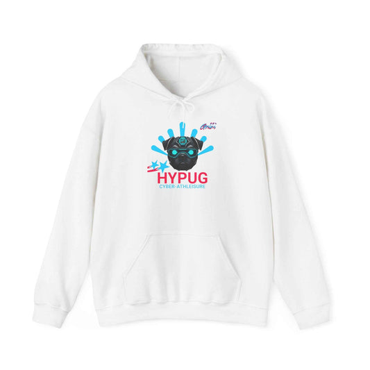 HYPUG Cyber-pug Hoodie — Cute Cyber Pug Design