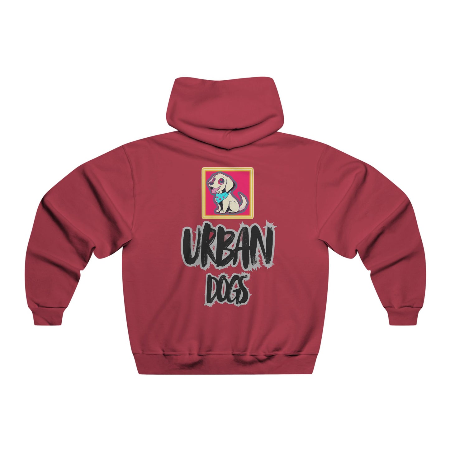 Hypug Urban Dogs Hoodie — "Hip Up" Graphic Pullover for Streetwear Fans