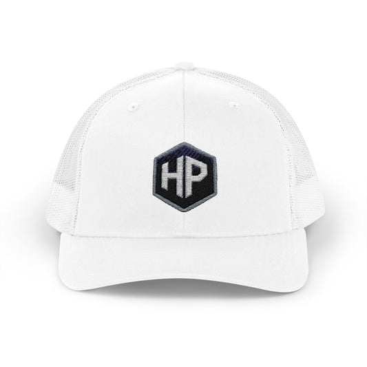 Hypug cyber-pug HP Hex Logo Trucker Cap White One size