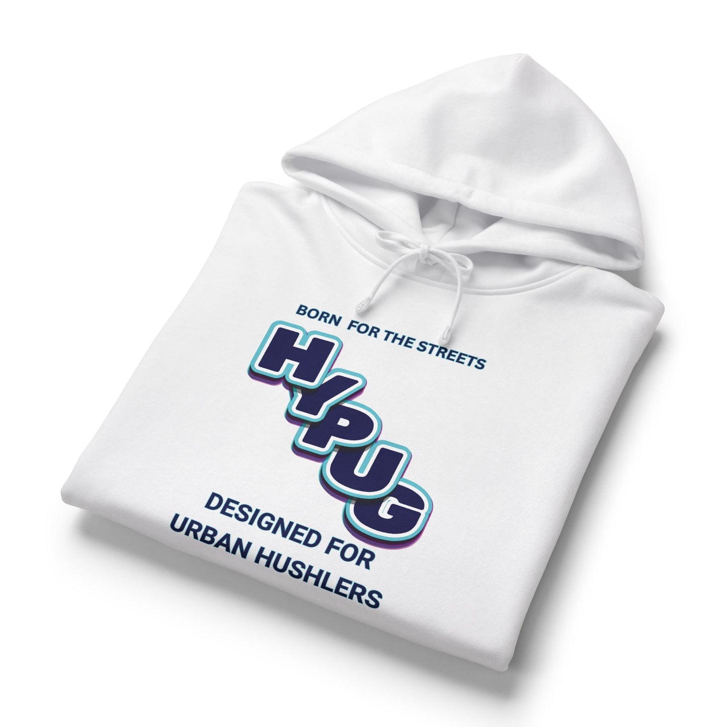 Urban Dogs Hoodie — 'HYPUG' Streetwear Graphic Hoodie for Dog Lovers