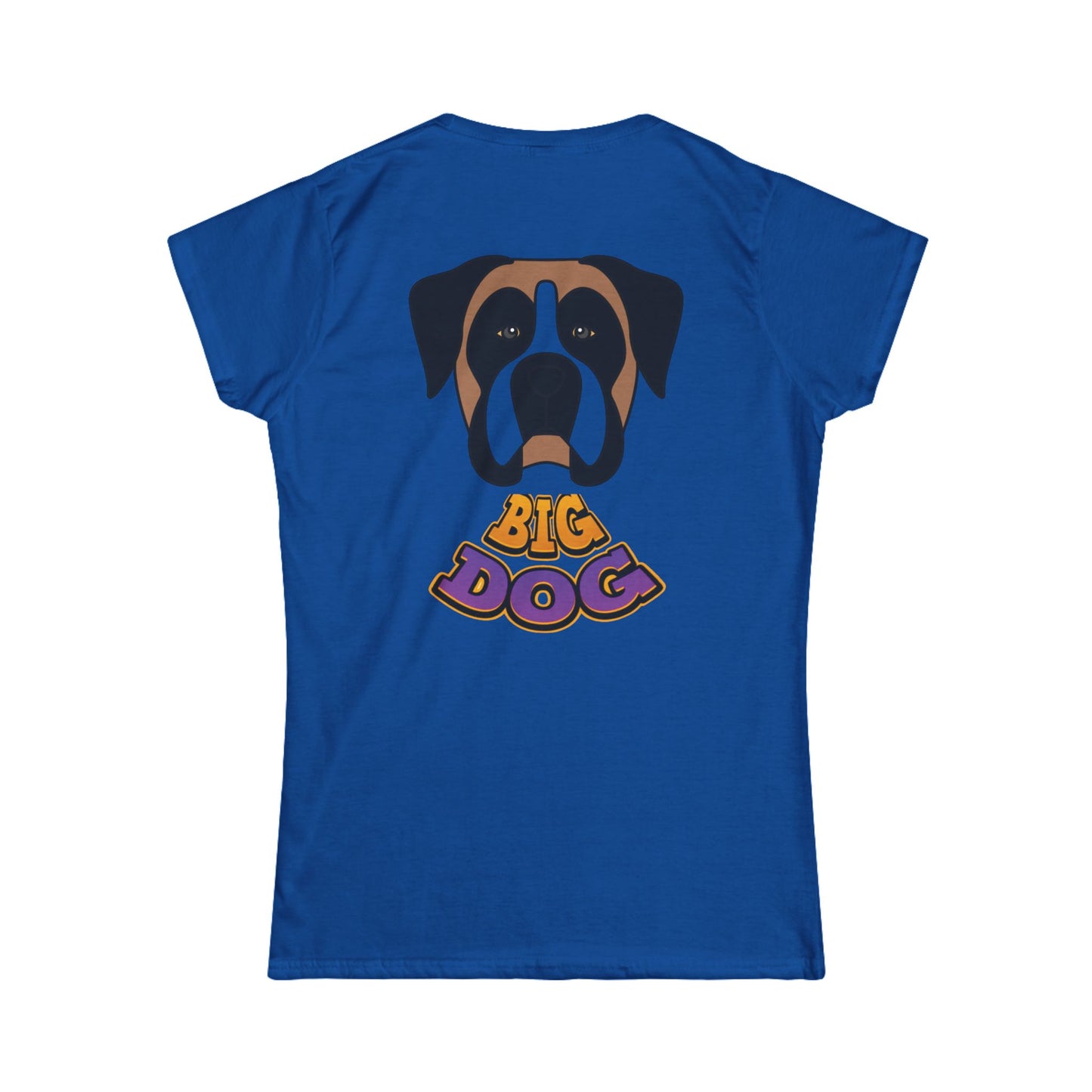Hypug Big Dog Boxer T‑Shirt — Cute Pug/Boxer Dog Graphic Tee