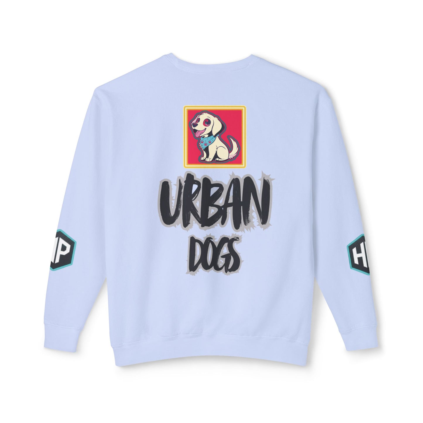 Crewneck Sweatshirt — “HYPUG: Born for the Streets / Designed for Urban Hushlers”