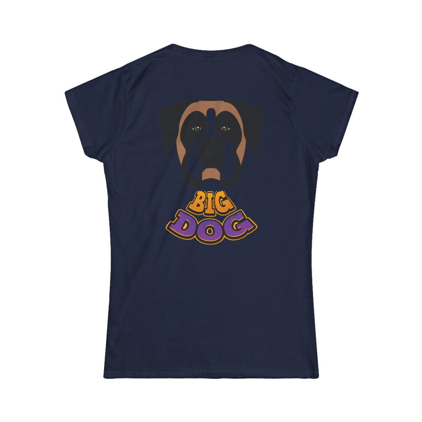 Hypug Big Dog Boxer T‑Shirt — Cute Pug/Boxer Dog Graphic Tee