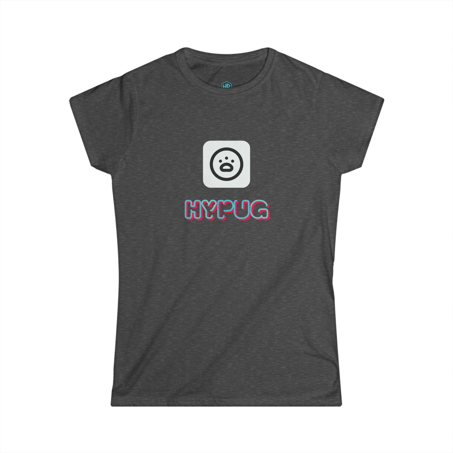 Hypug Big Dog Boxer T‑Shirt — Cute Pug/Boxer Dog Graphic Tee