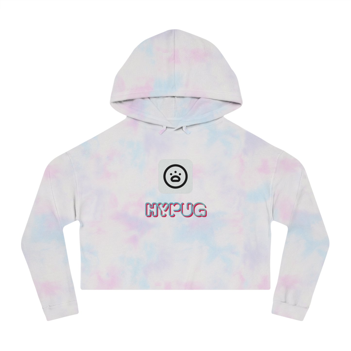 Cropped Hoodie — Cute Boxer Hypug “Big Dog” Graphic