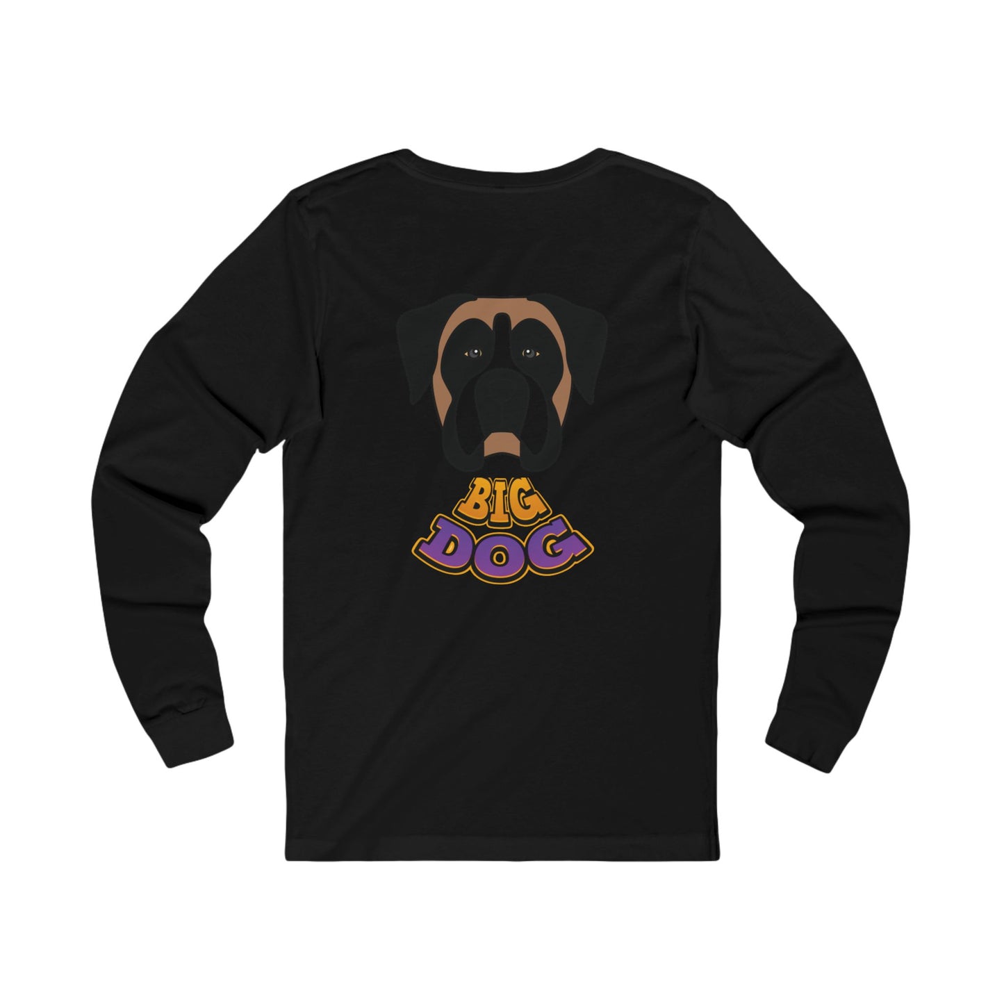 Big Dog Graphic Long Sleeve Tee — St. Bernard Illustration