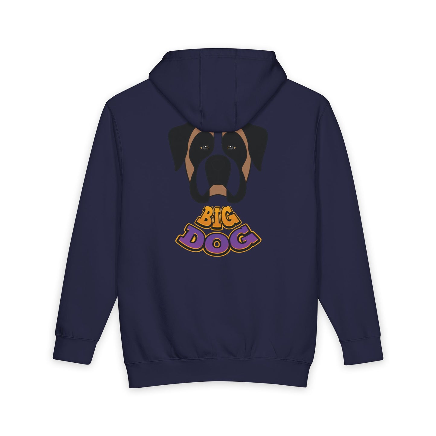 Hypug Big Dog Hoodie - Cute Boxer Illustration "Big Dog" Pullover