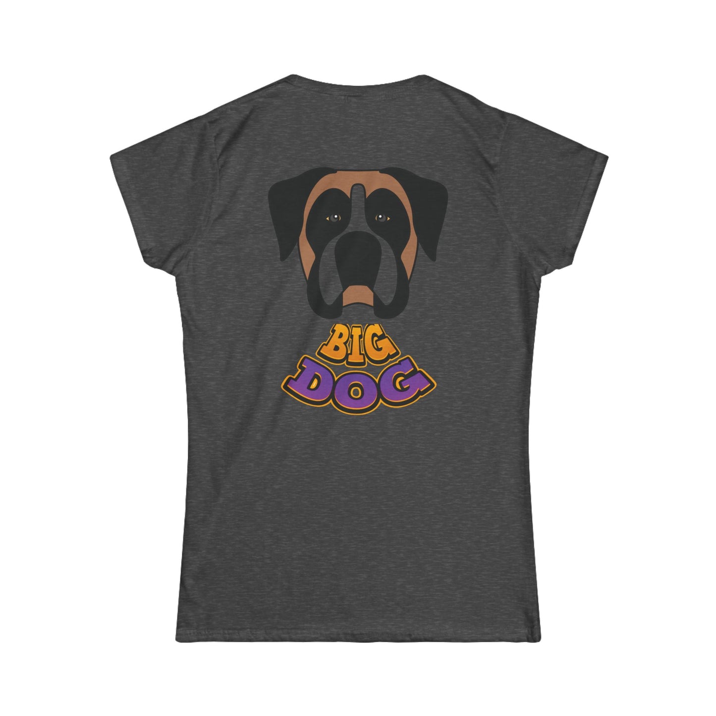 Hypug Big Dog Boxer T‑Shirt — Cute Pug/Boxer Dog Graphic Tee