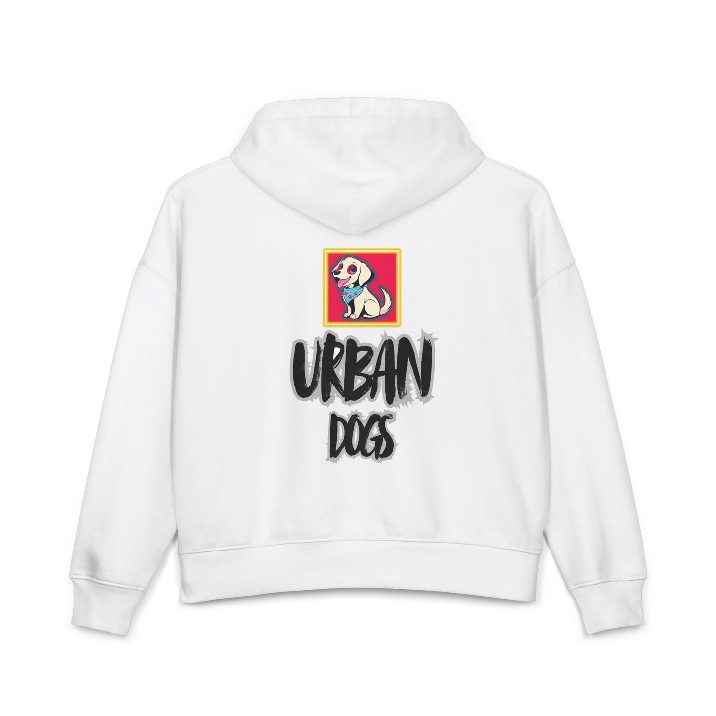 Urban Dogs Hoodie — 'HYPUG' Streetwear Graphic Hoodie for Dog Lovers