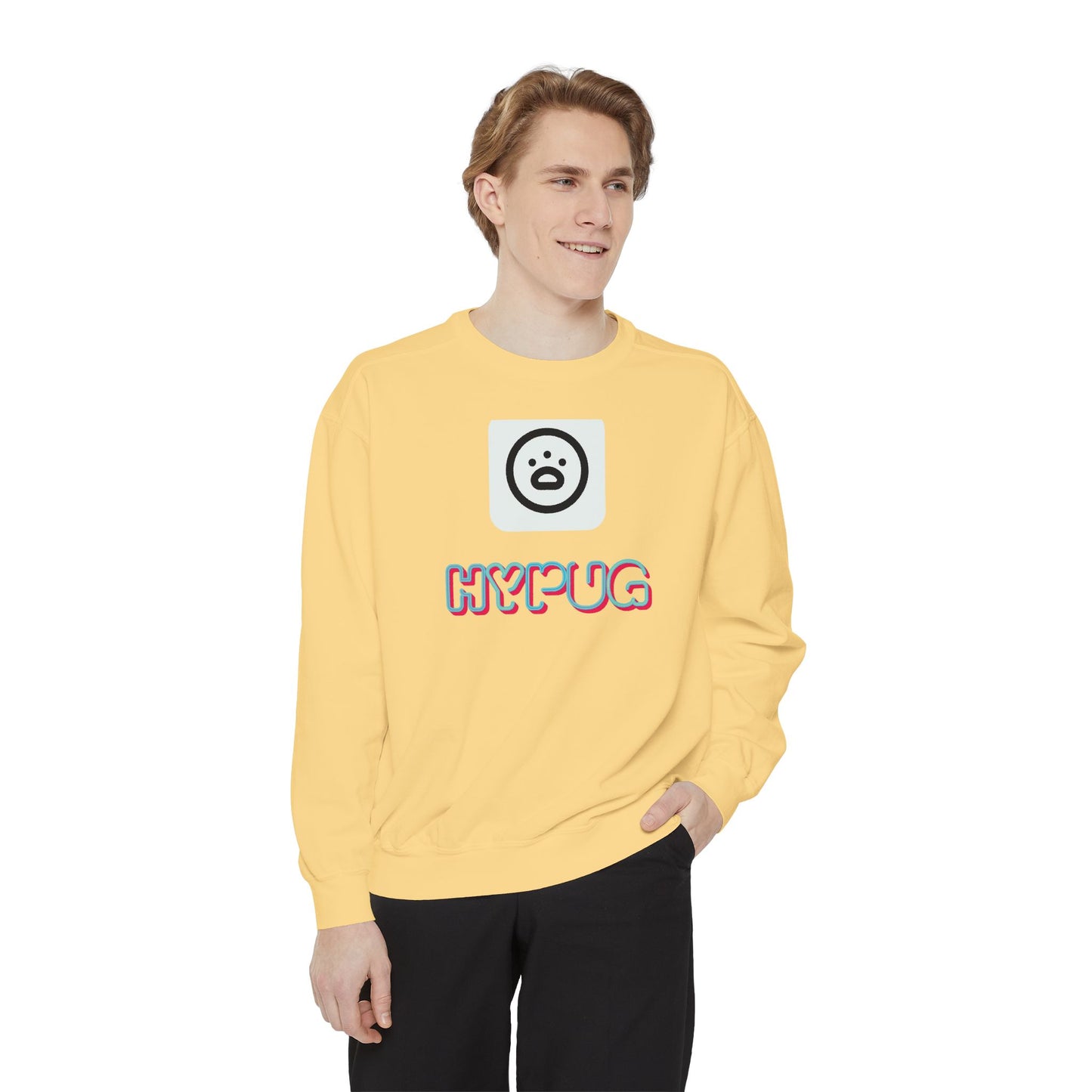 Hypug Unisex Garment-Dyed Sweatshirt