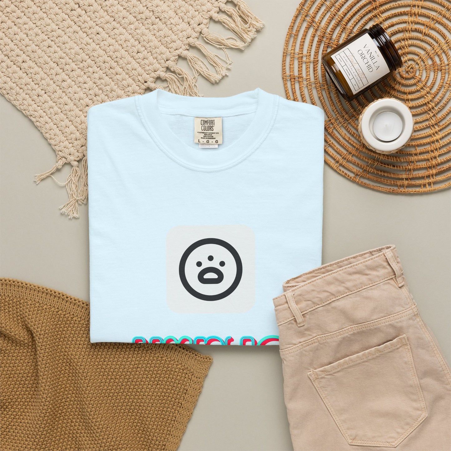 Big Dog Graphic T-Shirt — 'HYPUG' Retro Logo with Illustrated Boxer Dog