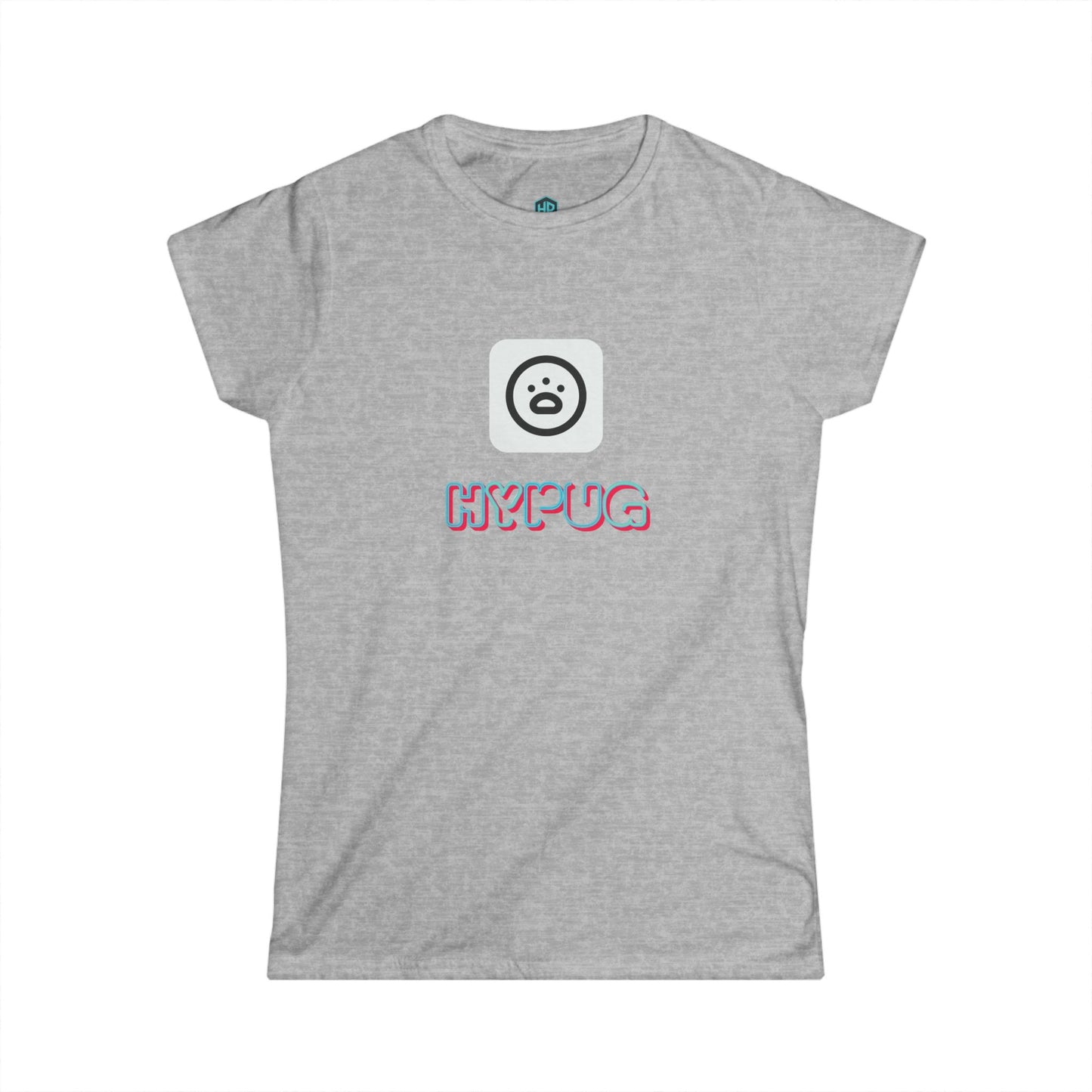 Hypug Big Dog Boxer T‑Shirt — Cute Pug/Boxer Dog Graphic Tee
