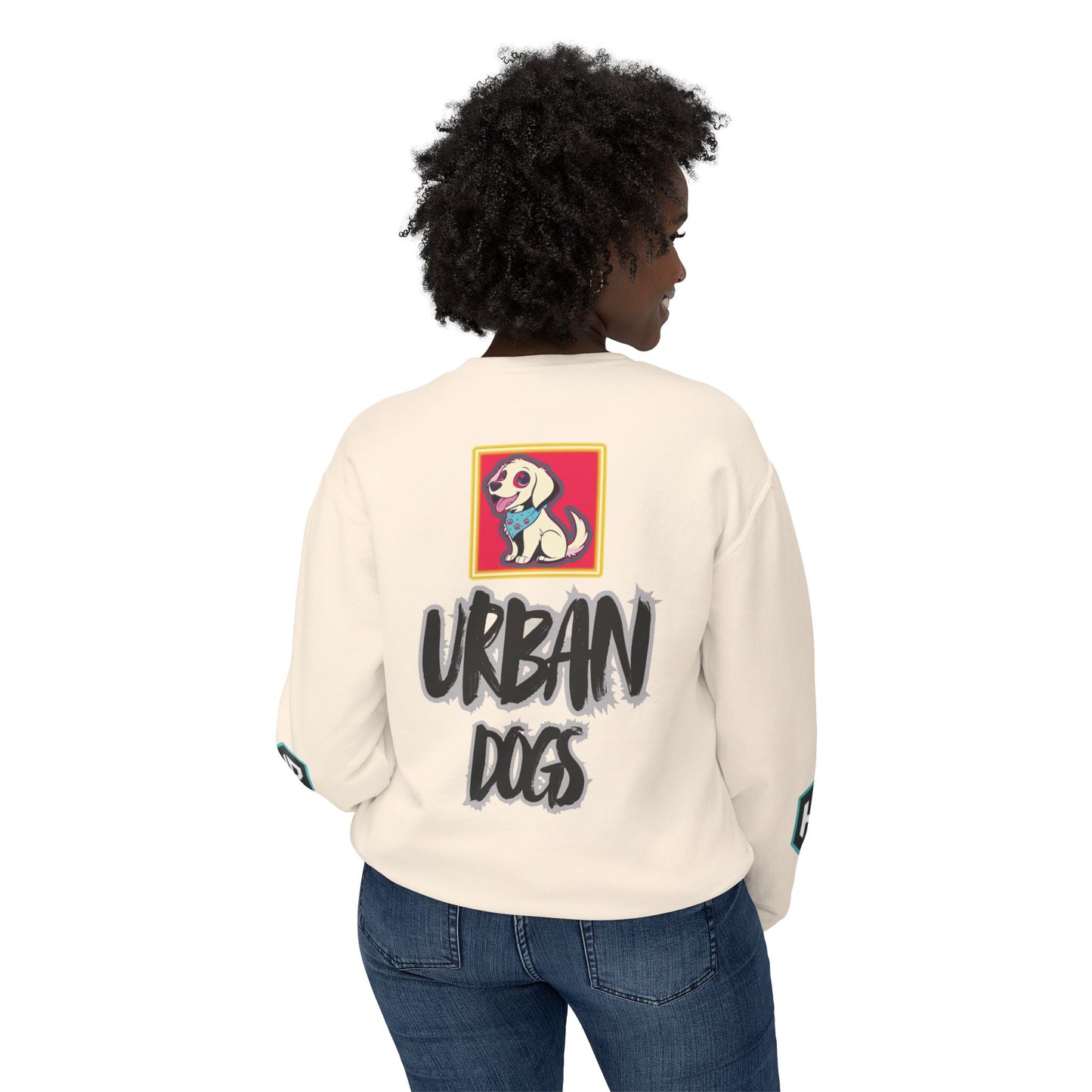 Crewneck Sweatshirt — “HYPUG: Born for the Streets / Designed for Urban Hushlers”