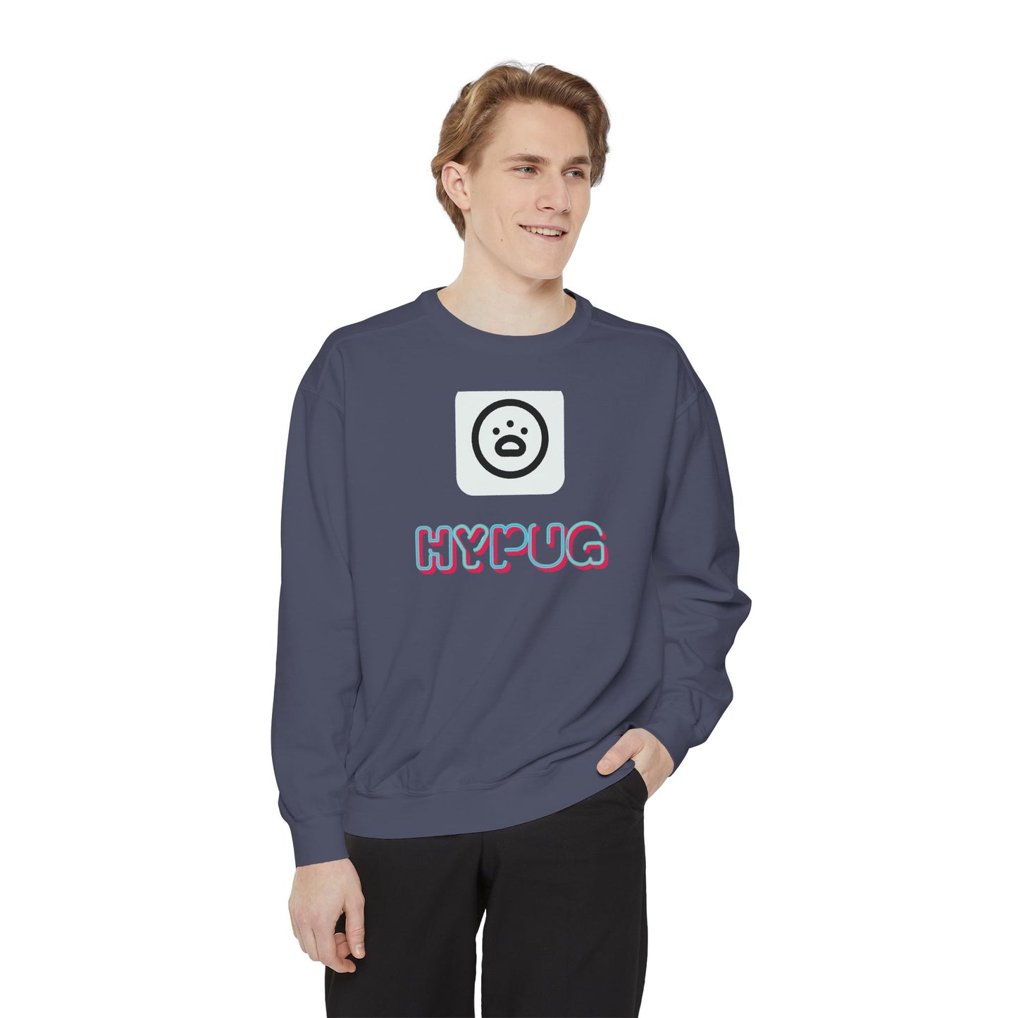 Hypug Unisex Garment-Dyed Sweatshirt