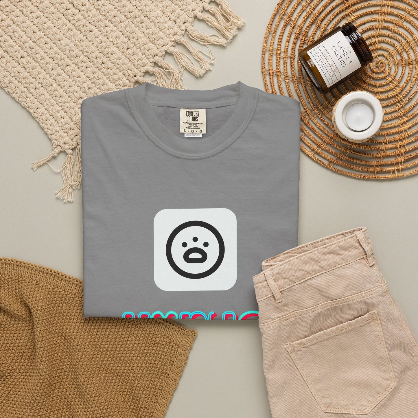 Big Dog Graphic T-Shirt — 'HYPUG' Retro Logo with Illustrated Boxer Dog