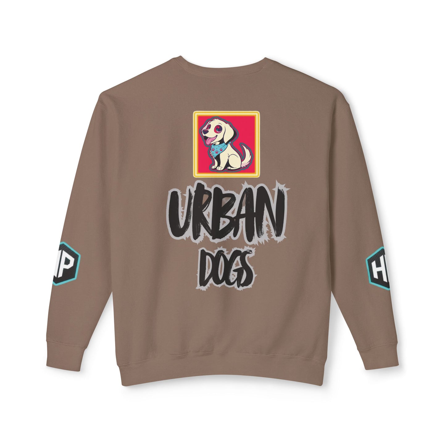 Crewneck Sweatshirt — “HYPUG: Born for the Streets / Designed for Urban Hushlers”