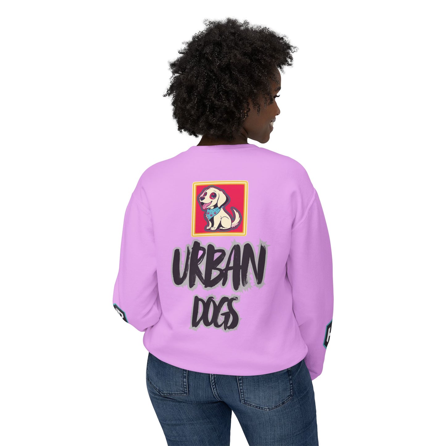 Crewneck Sweatshirt — “HYPUG: Born for the Streets / Designed for Urban Hushlers”