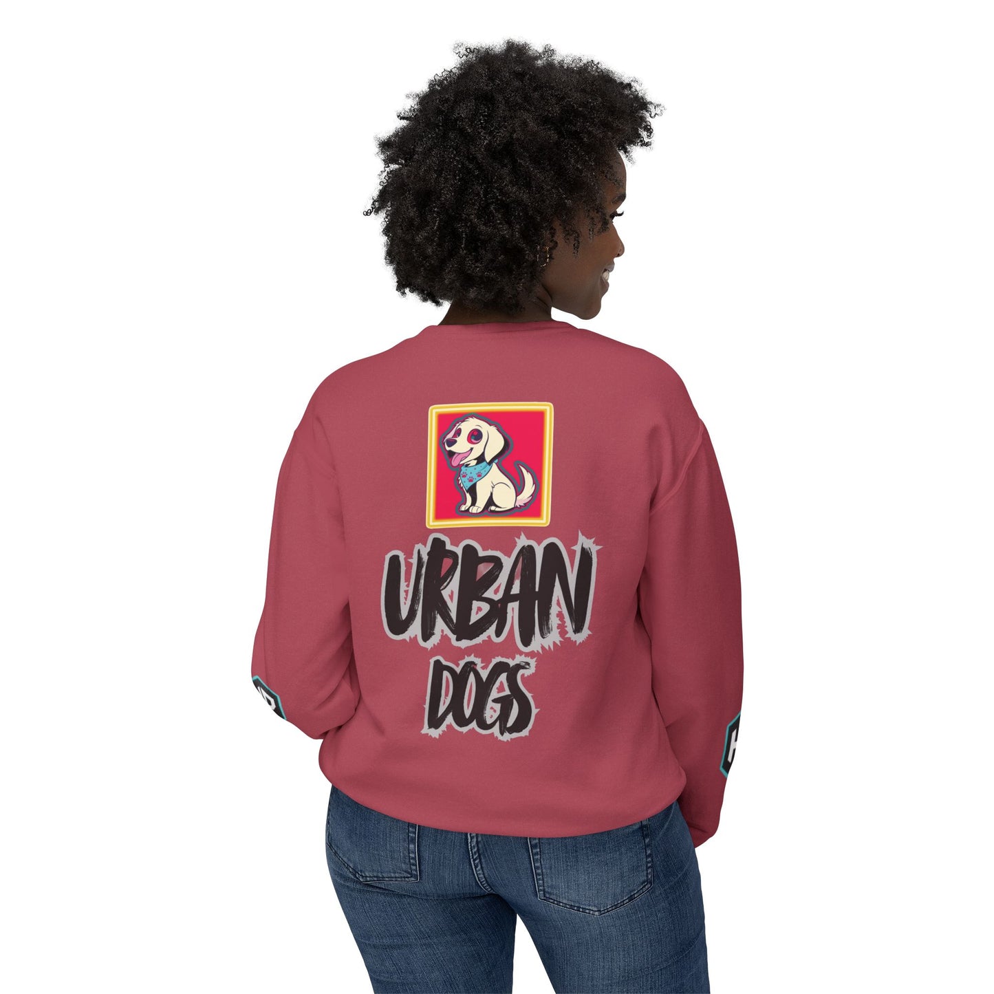 Crewneck Sweatshirt — “HYPUG: Born for the Streets / Designed for Urban Hushlers”
