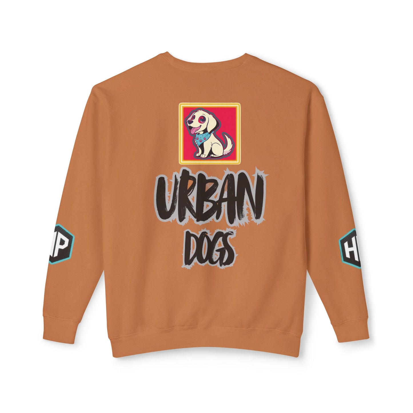 Crewneck Sweatshirt — “HYPUG: Born for the Streets / Designed for Urban Hushlers”