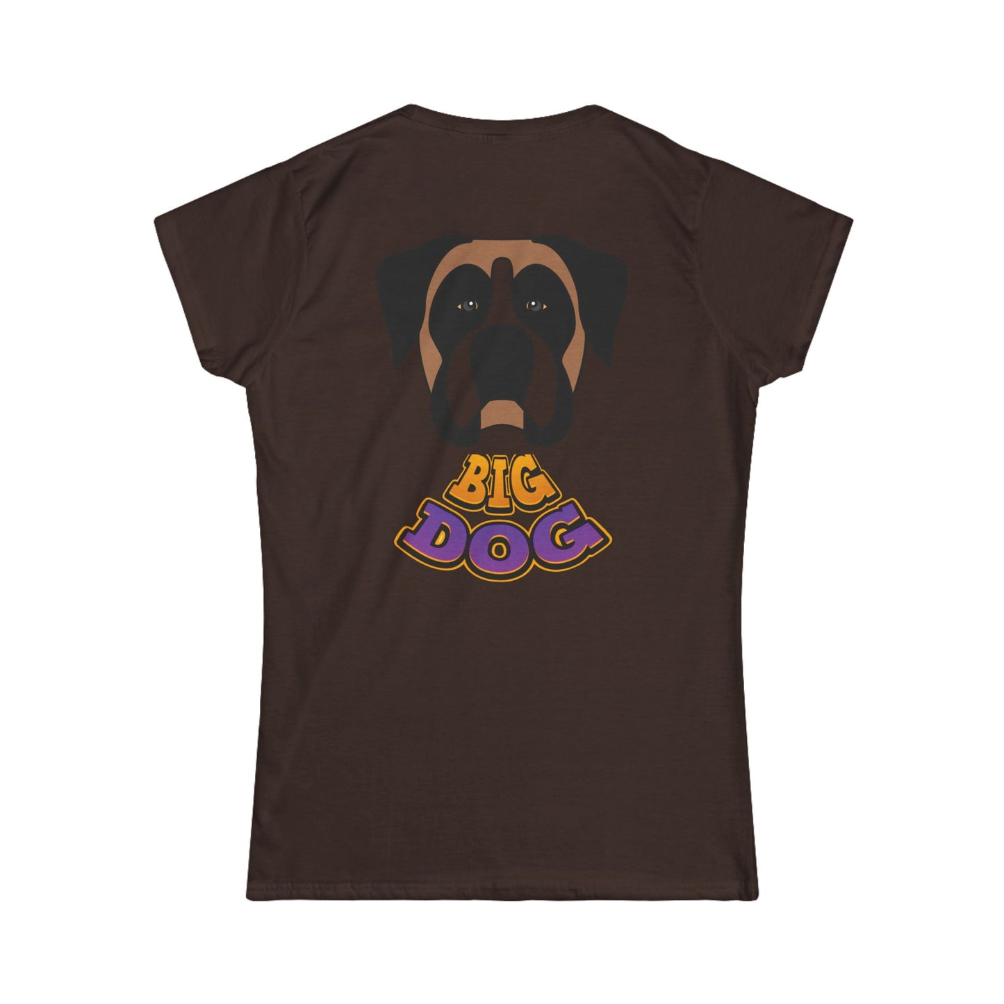 Hypug Big Dog Boxer T‑Shirt — Cute Pug/Boxer Dog Graphic Tee