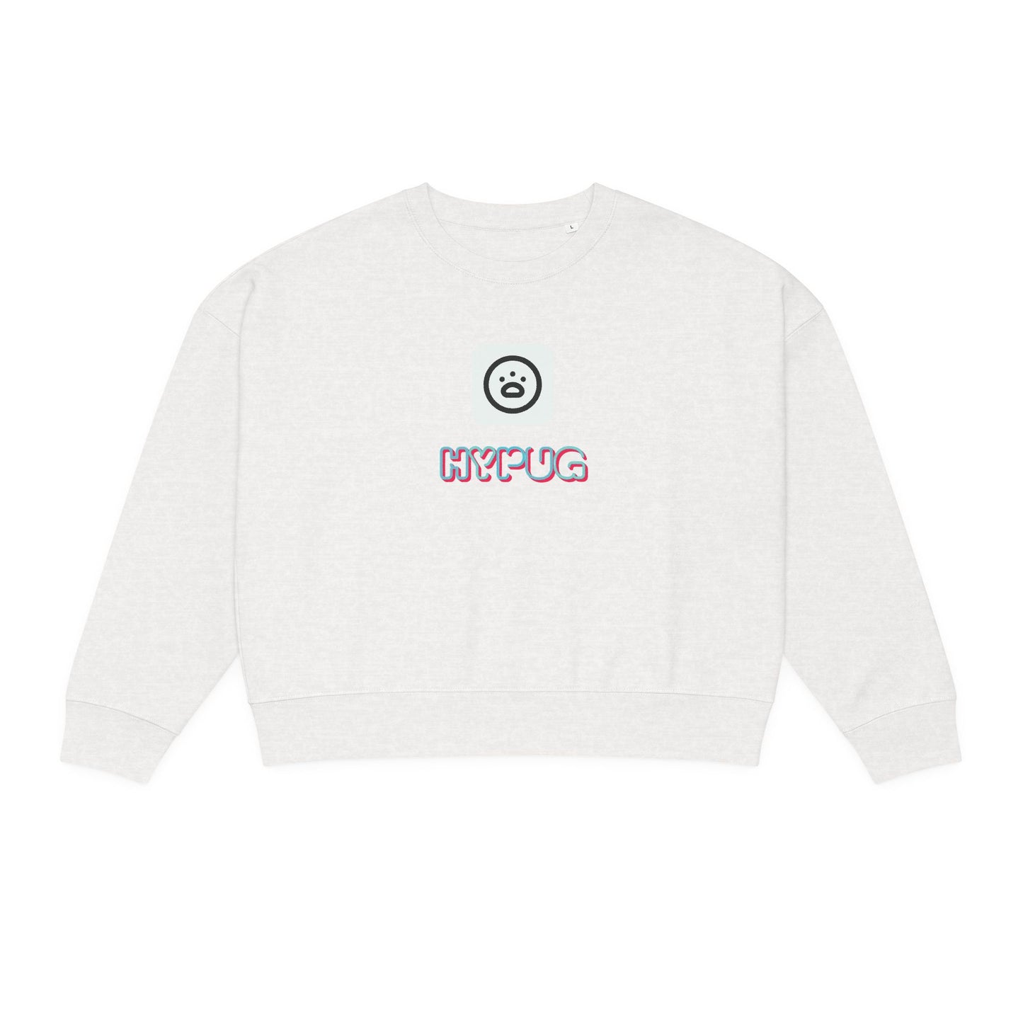 Big Dog Graphic Sweatshirt — Cute Retro Puppy Crewneck
