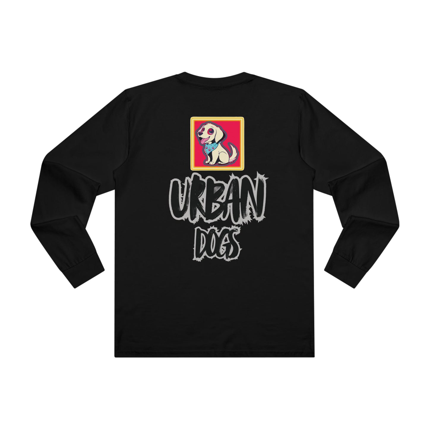 Urban Dogs Longsleeve Tee — "Hypug" Streetwear Graphic for Urban Hustlers