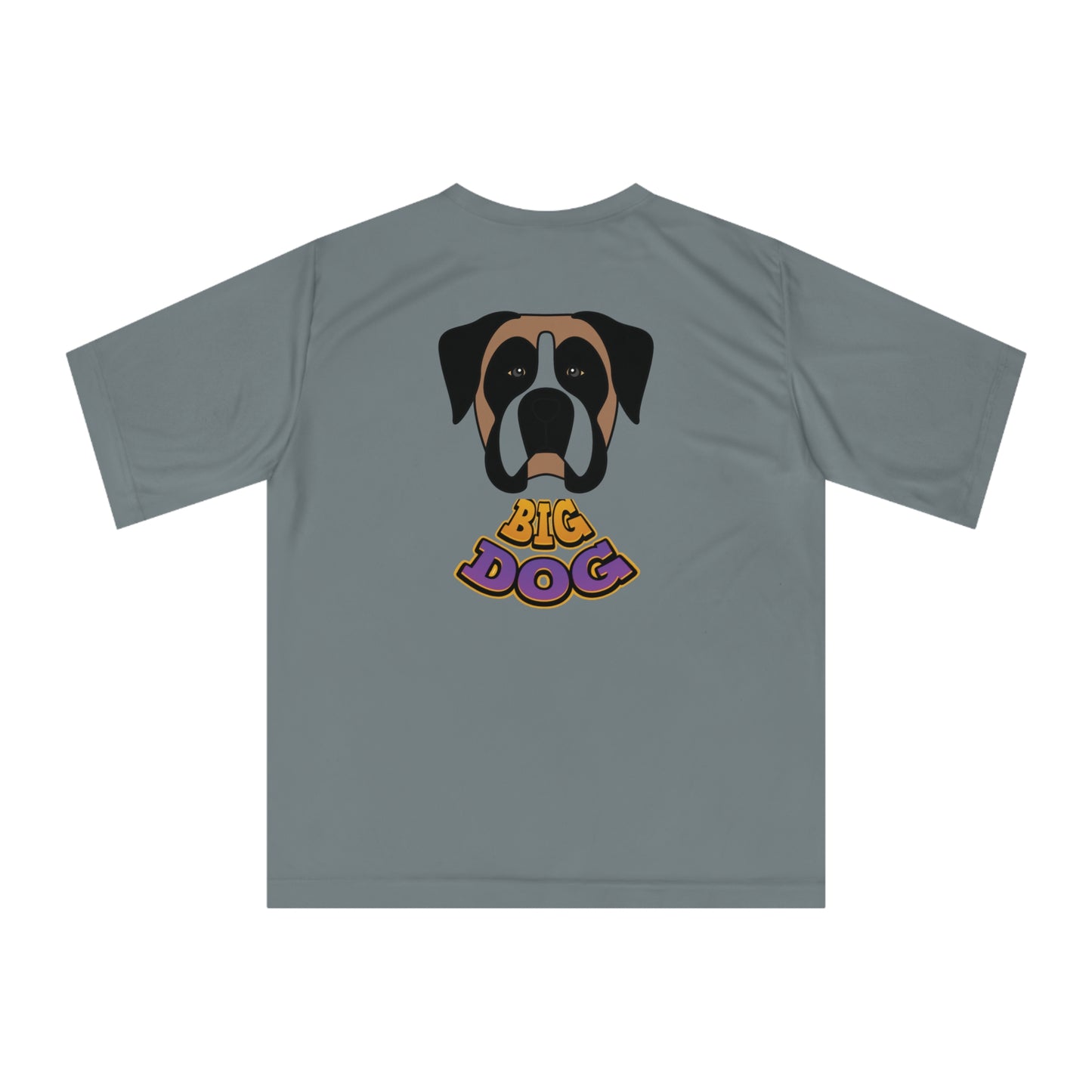 Big Dog Graphic T‑Shirt — Cute Boxer Illustration with "HKPUG" Text