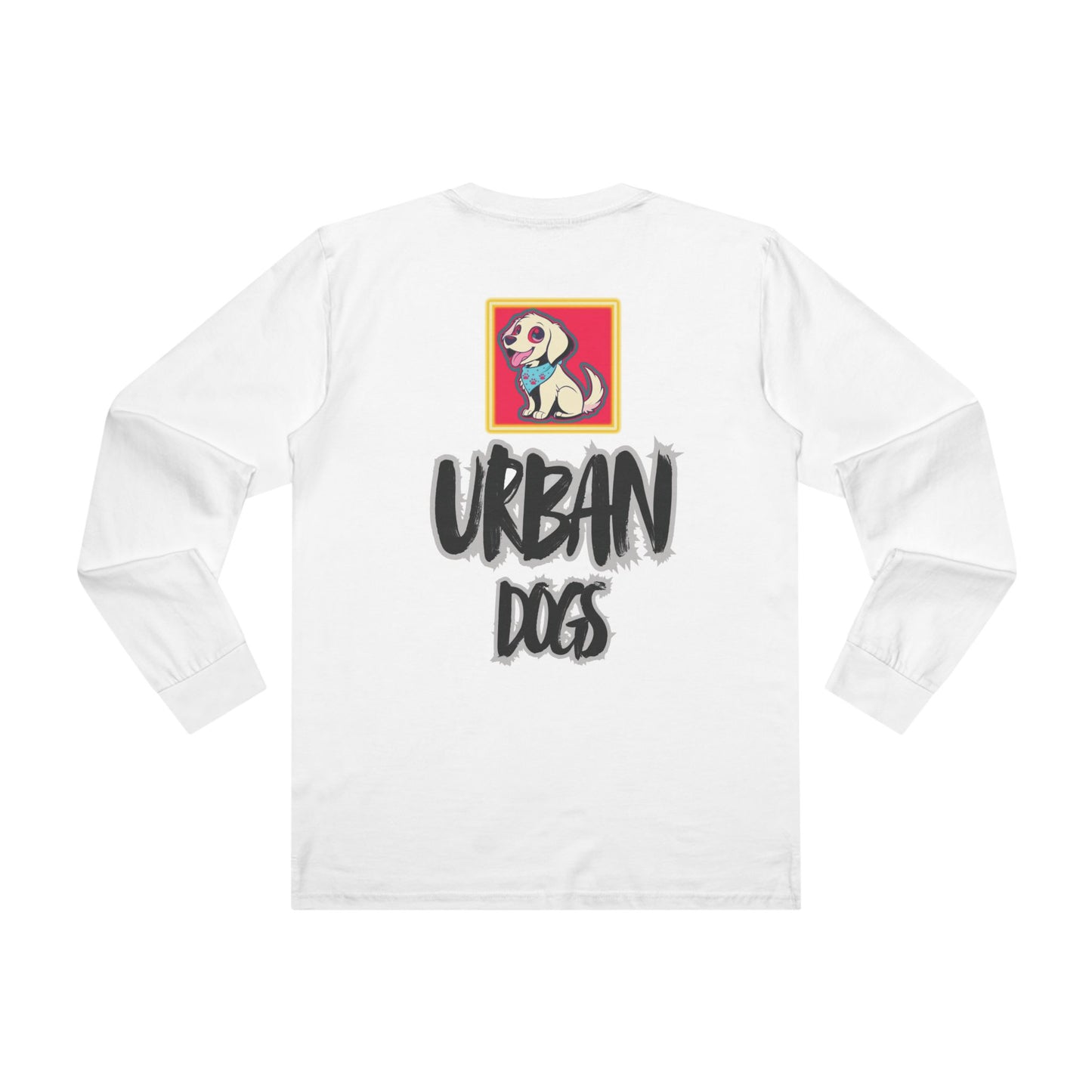 Urban Dogs Longsleeve Tee — "Hypug" Streetwear Graphic for Urban Hustlers