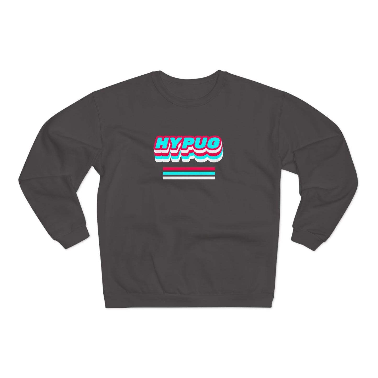 Hypug Pawprint Crewneck Sweatshirt — Hypug Retro 3D Pet Design