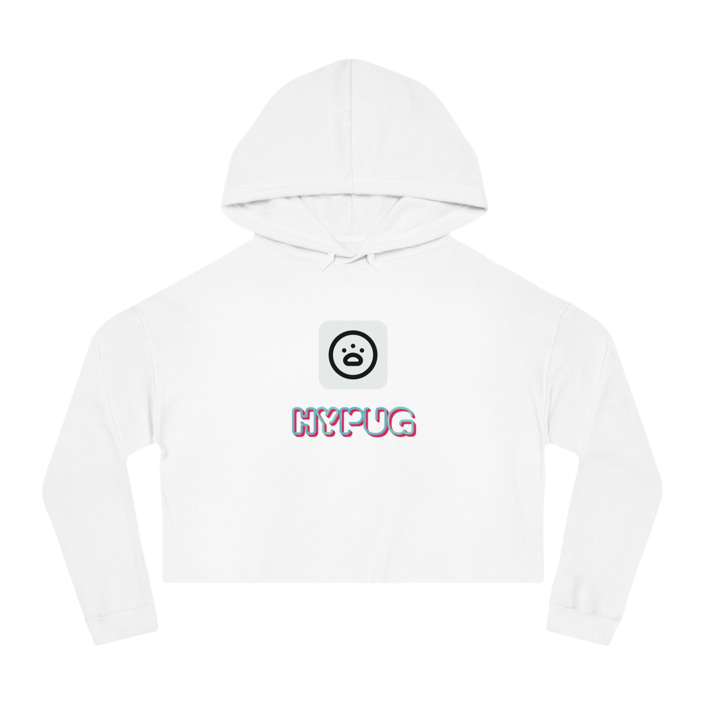 Cropped Hoodie — Cute Boxer Hypug “Big Dog” Graphic