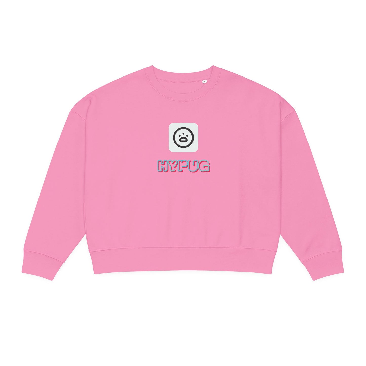 Big Dog Graphic Sweatshirt — Cute Retro Puppy Crewneck