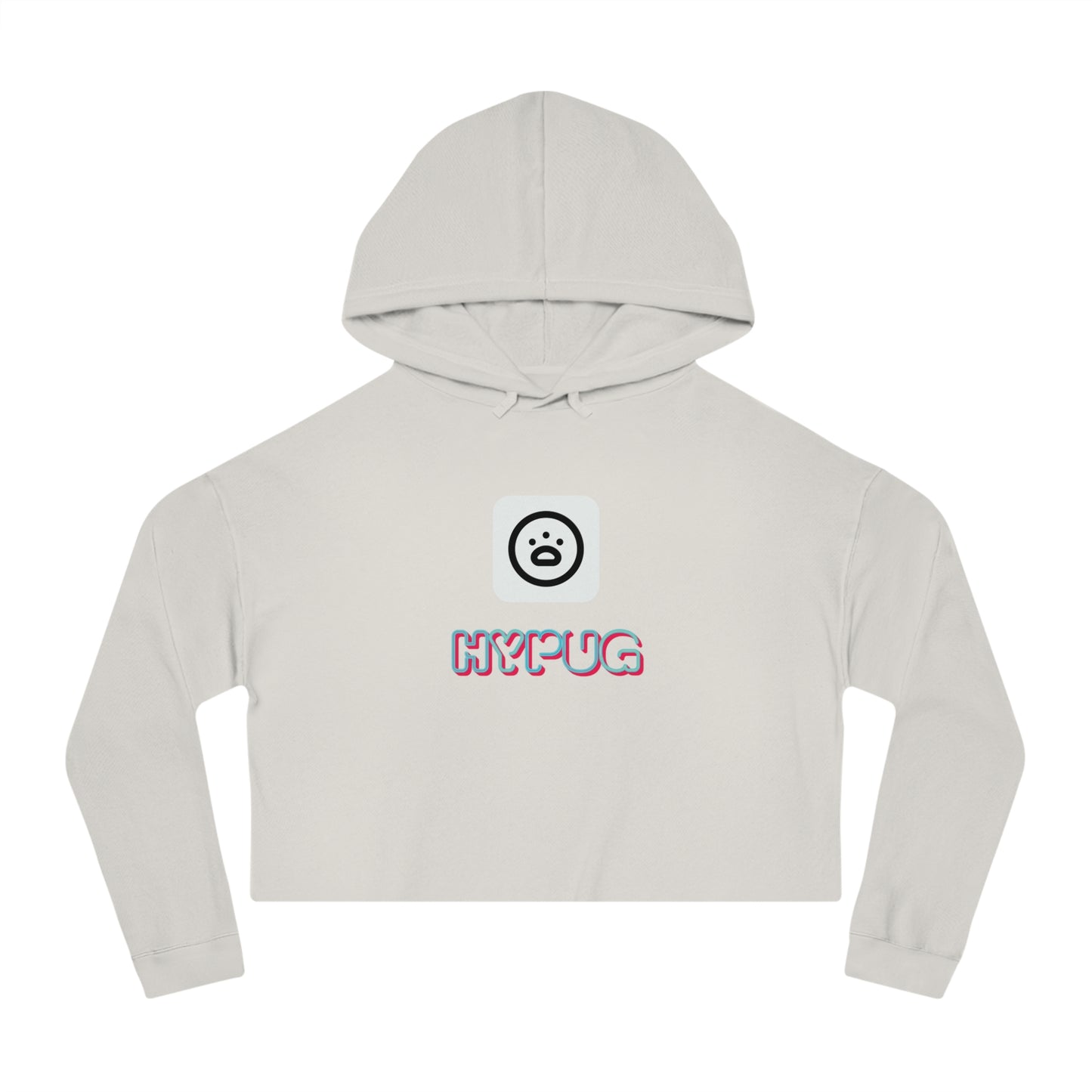 Cropped Hoodie — Cute Boxer Hypug “Big Dog” Graphic