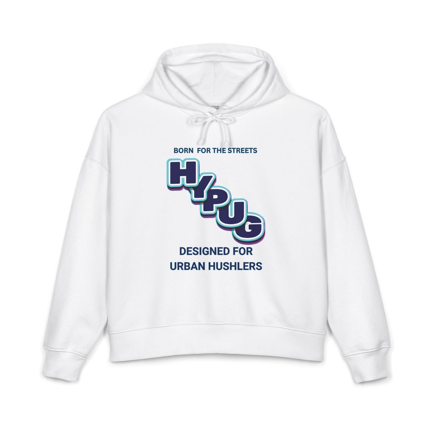 Urban Dogs Hoodie — 'HYPUG' Streetwear Graphic Hoodie for Dog Lovers