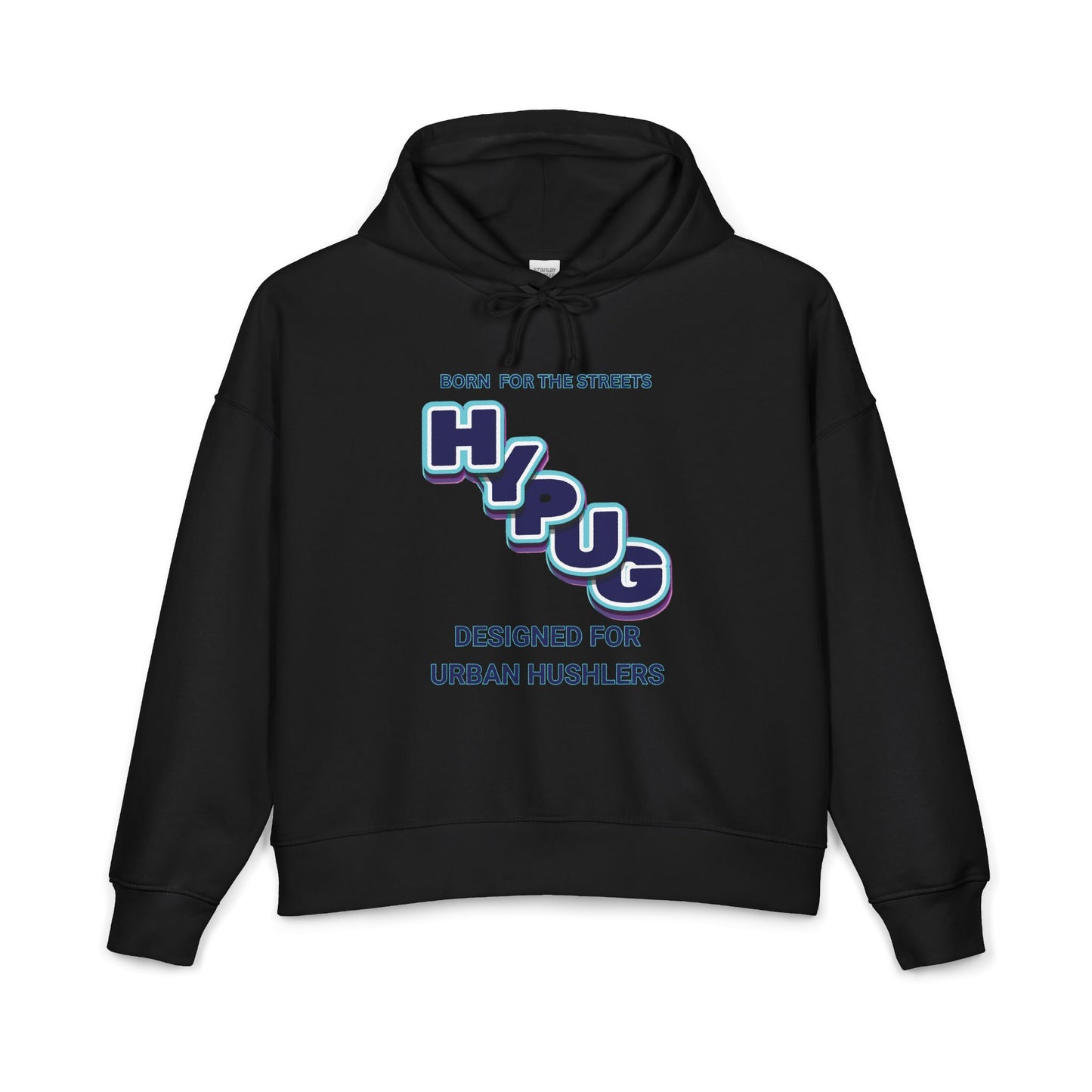 Urban Dogs Hoodie — 'HYPUG' Streetwear Graphic Hoodie for Dog Lovers