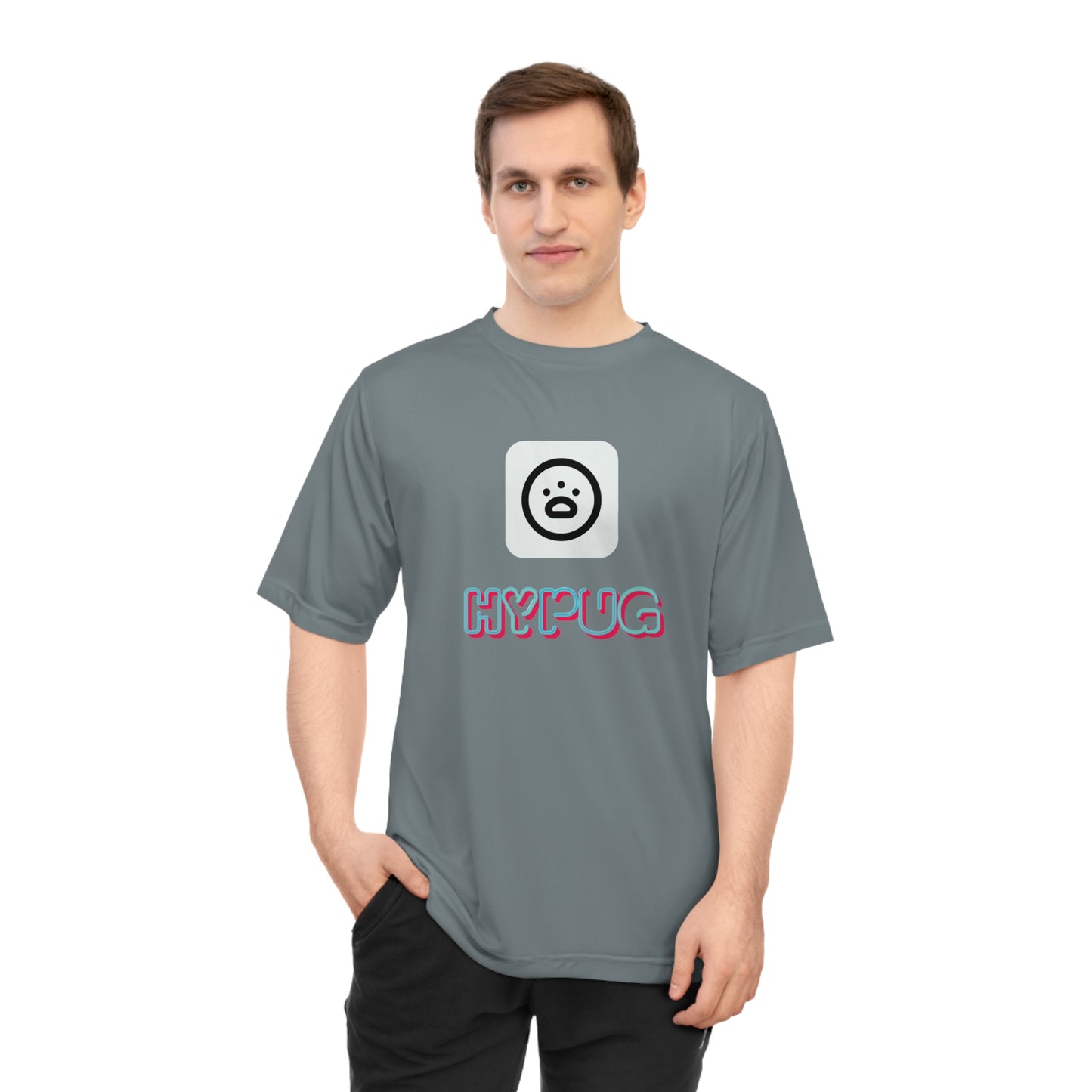 Big Dog Graphic T‑Shirt — Cute Boxer Illustration with "HKPUG" Text