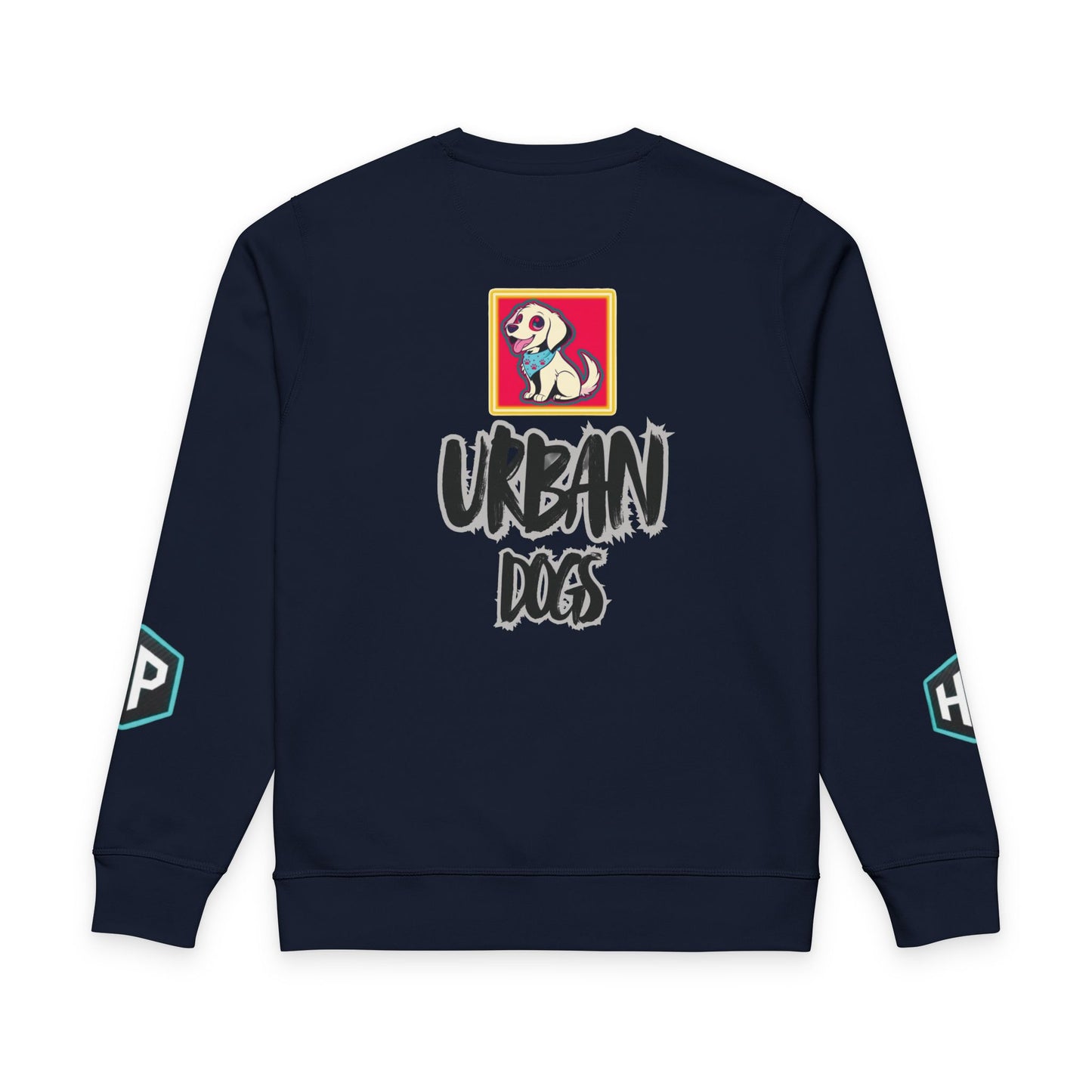 Hypug Urban Dogs Sweatshirt — "Born for the Streets" Graphic Crewneck