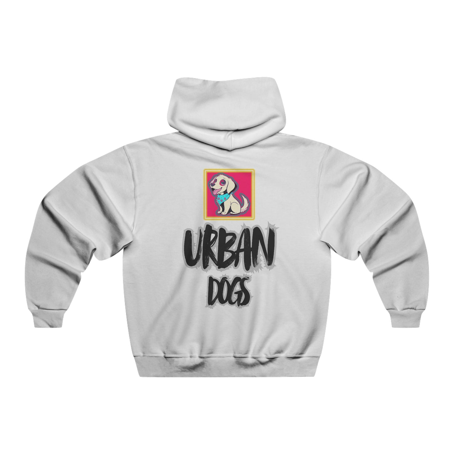 Hypug Urban Dogs Hoodie — "Hip Up" Graphic Pullover for Streetwear Fans
