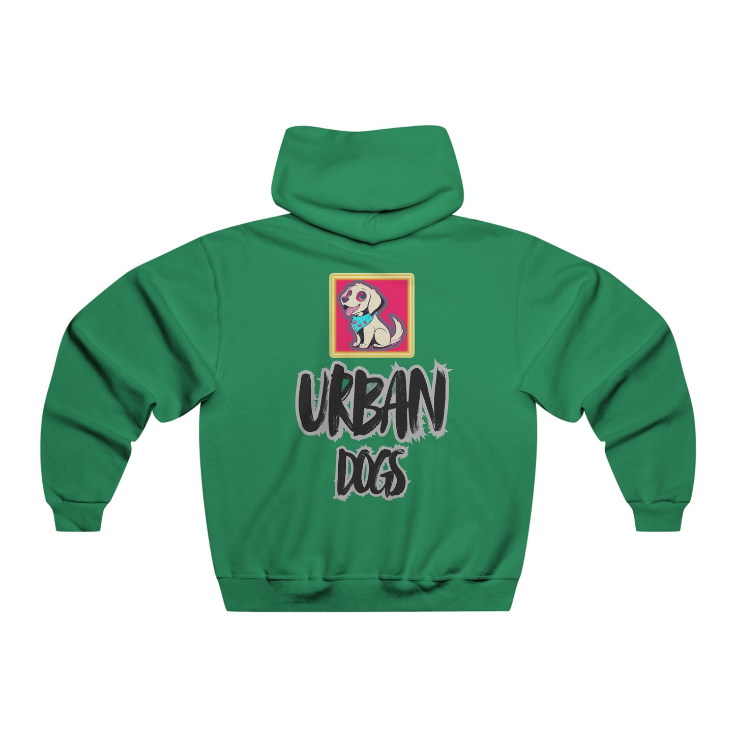 Hypug Urban Dogs Hoodie — "Hip Up" Graphic Pullover for Streetwear Fans