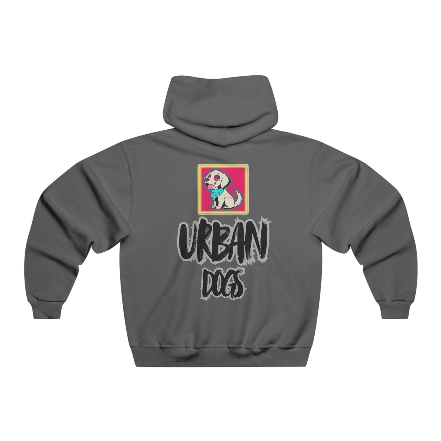 Hypug Urban Dogs Hoodie — "Hip Up" Graphic Pullover for Streetwear Fans
