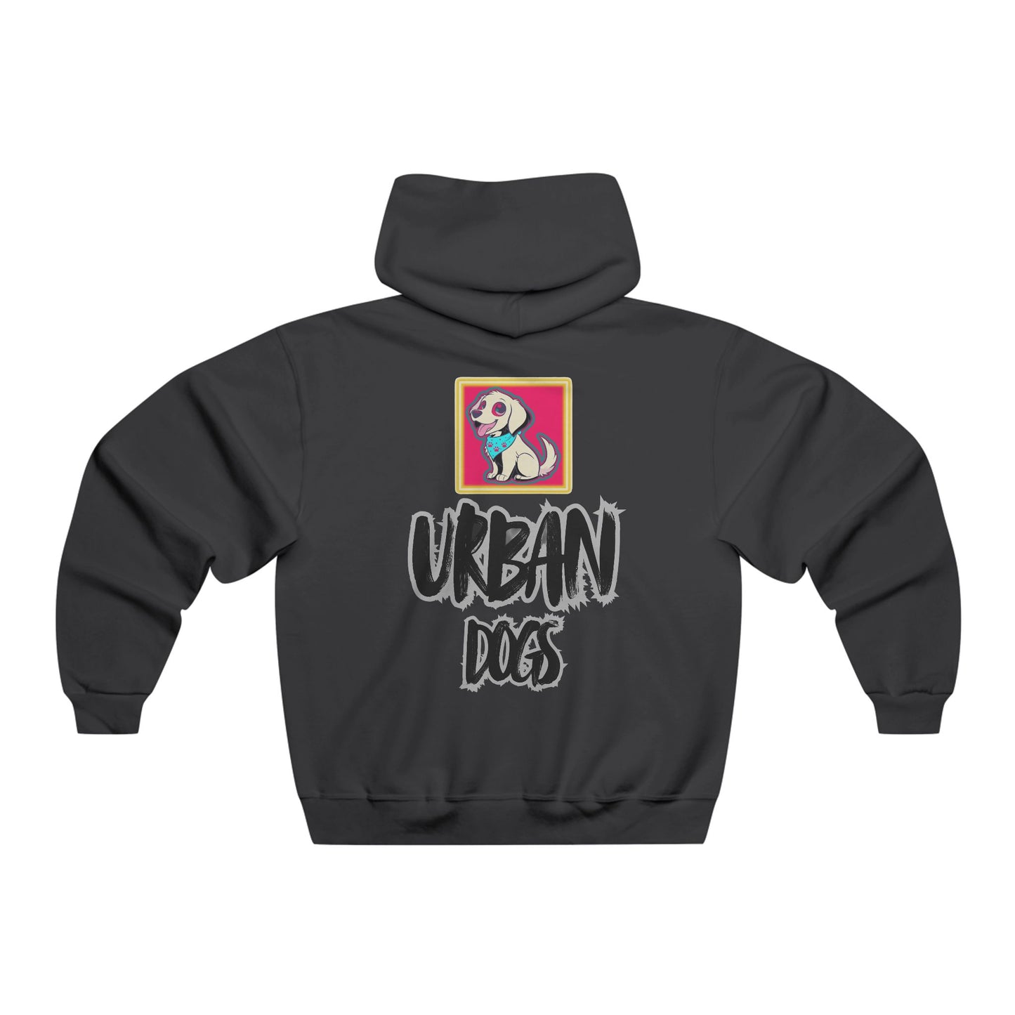 Hypug Urban Dogs Hoodie — "Hip Up" Graphic Pullover for Streetwear Fans