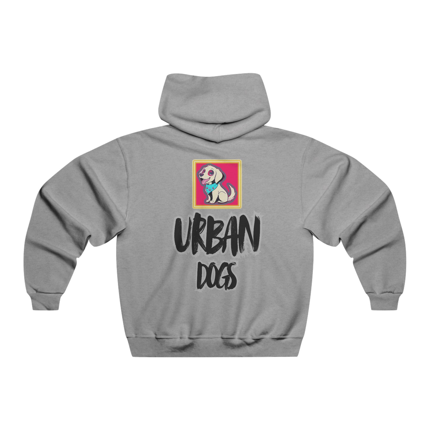 Hypug Urban Dogs Hoodie — "Hip Up" Graphic Pullover for Streetwear Fans