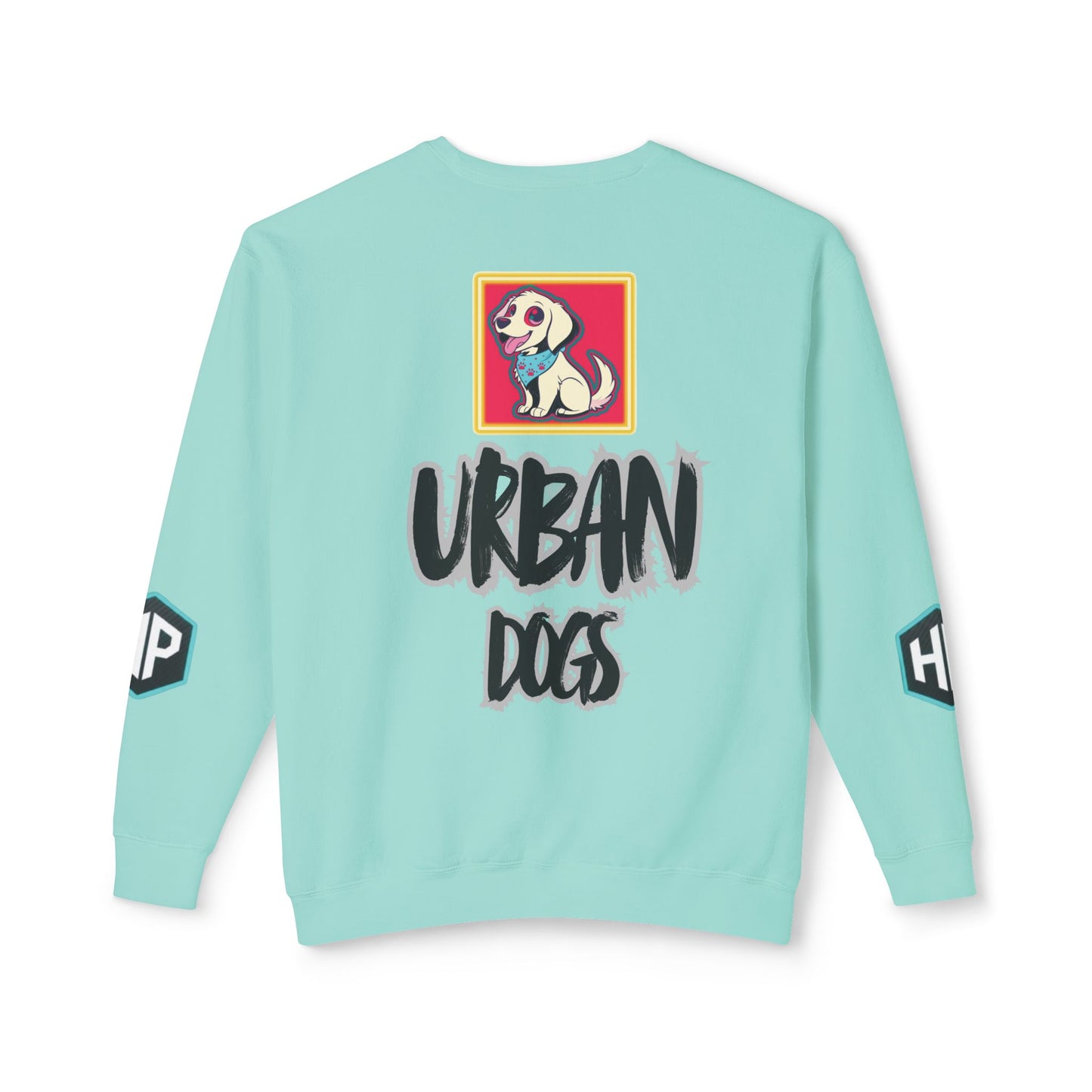 Crewneck Sweatshirt — “HYPUG: Born for the Streets / Designed for Urban Hushlers”