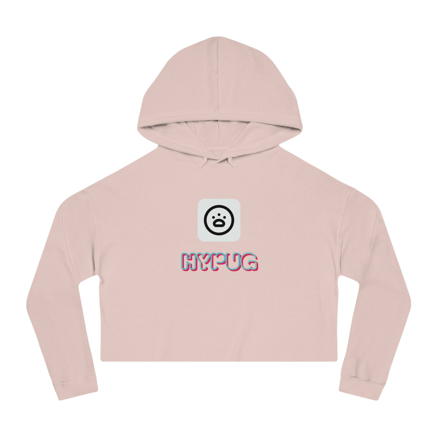 Cropped Hoodie — Cute Boxer Hypug “Big Dog” Graphic