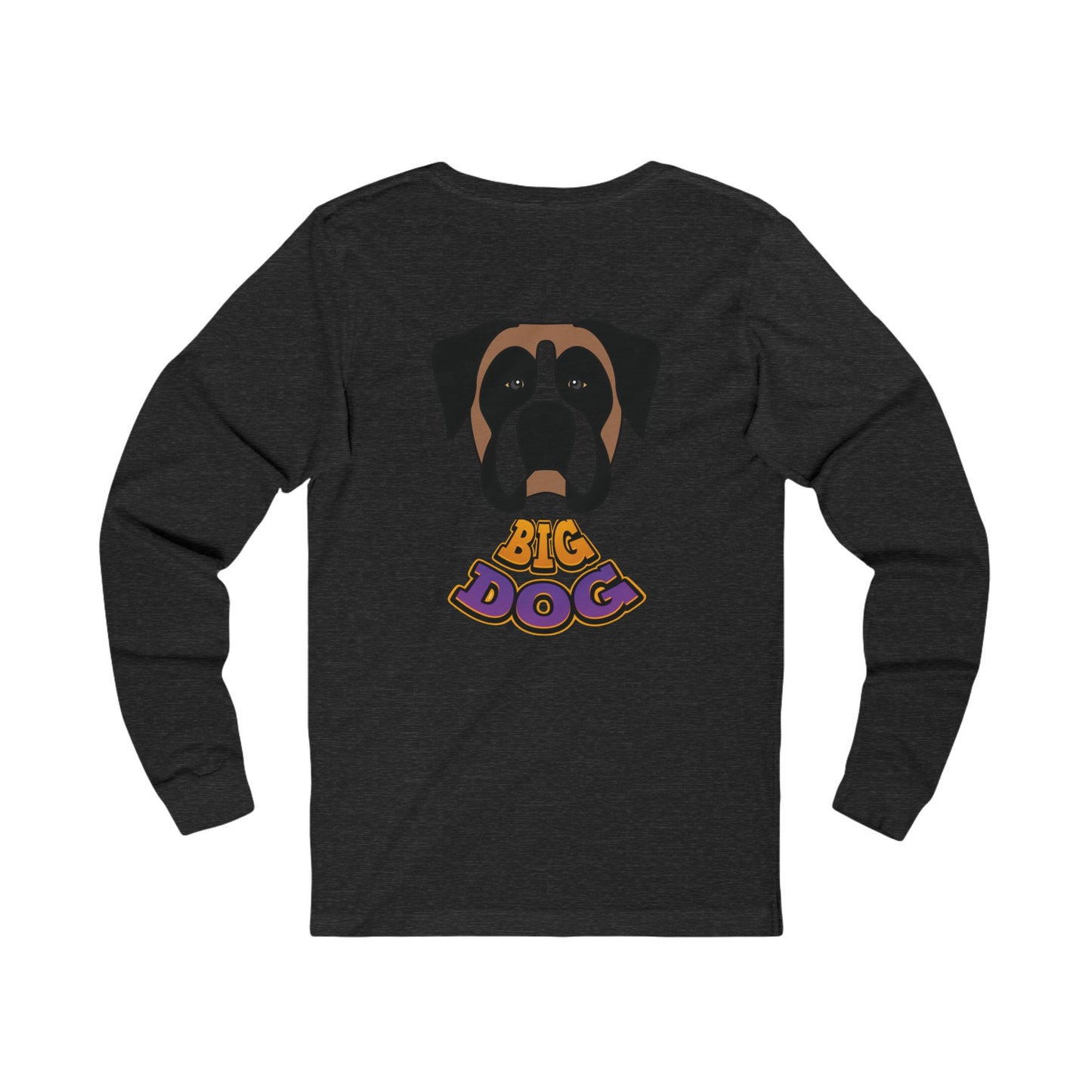 Big Dog Graphic Long Sleeve Tee — St. Bernard Illustration