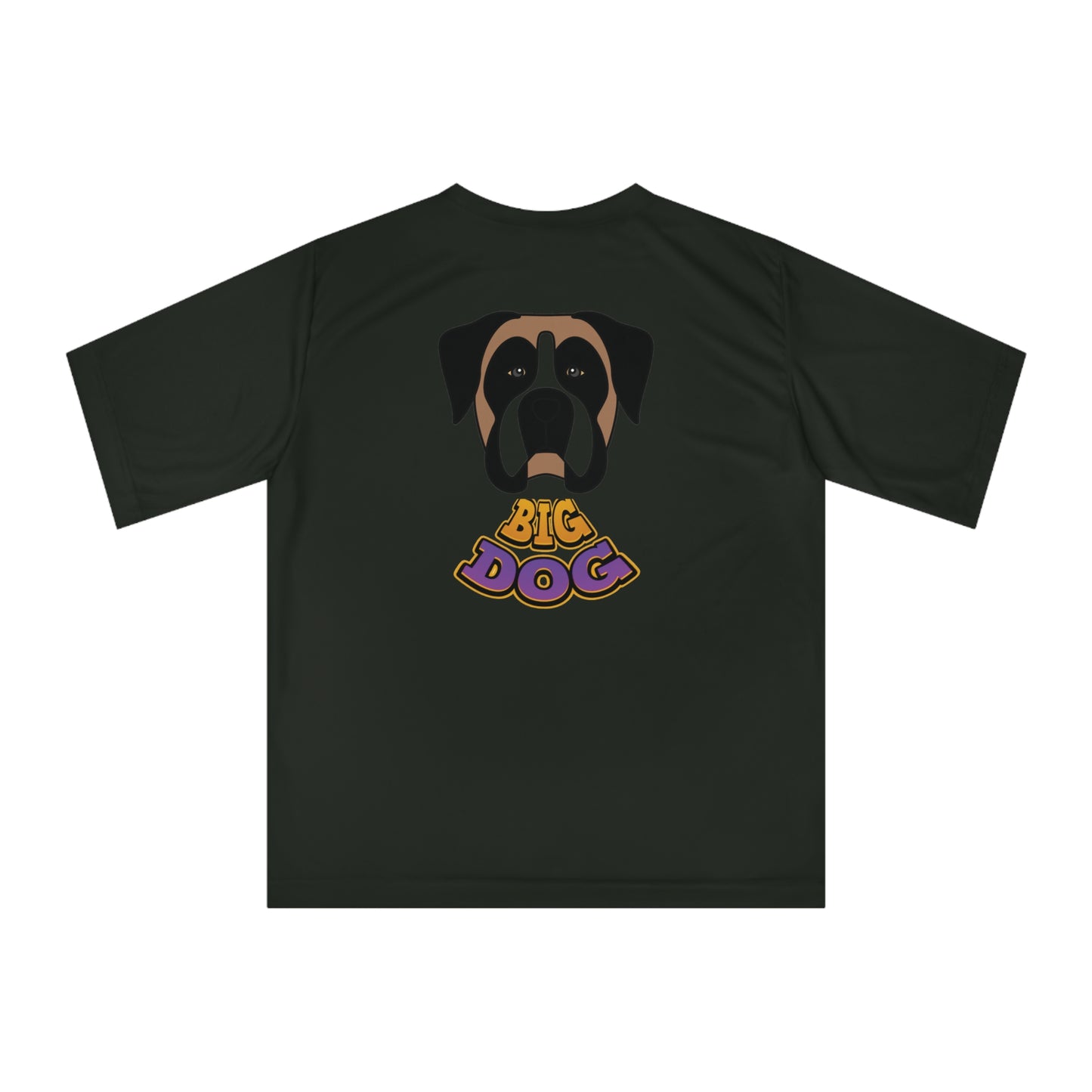 Big Dog Graphic T‑Shirt — Cute Boxer Illustration with "HKPUG" Text