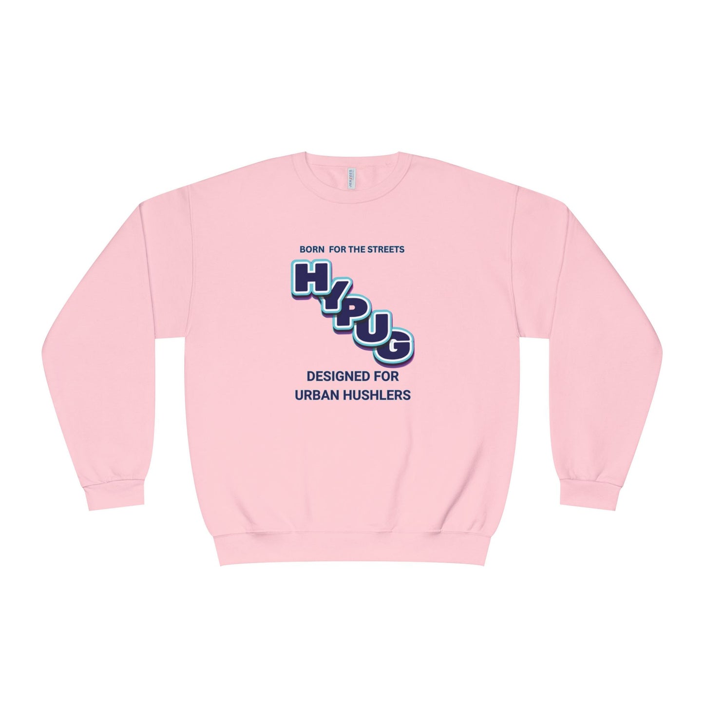Hypug Urban Dogs Crewneck Sweatshirt — Graphic Puppy Logo Back Print
