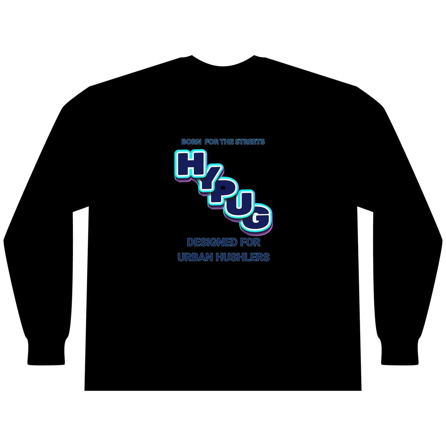 Urban Dogs Long Sleeve Tee — "Hypug" Streetwear Graphic