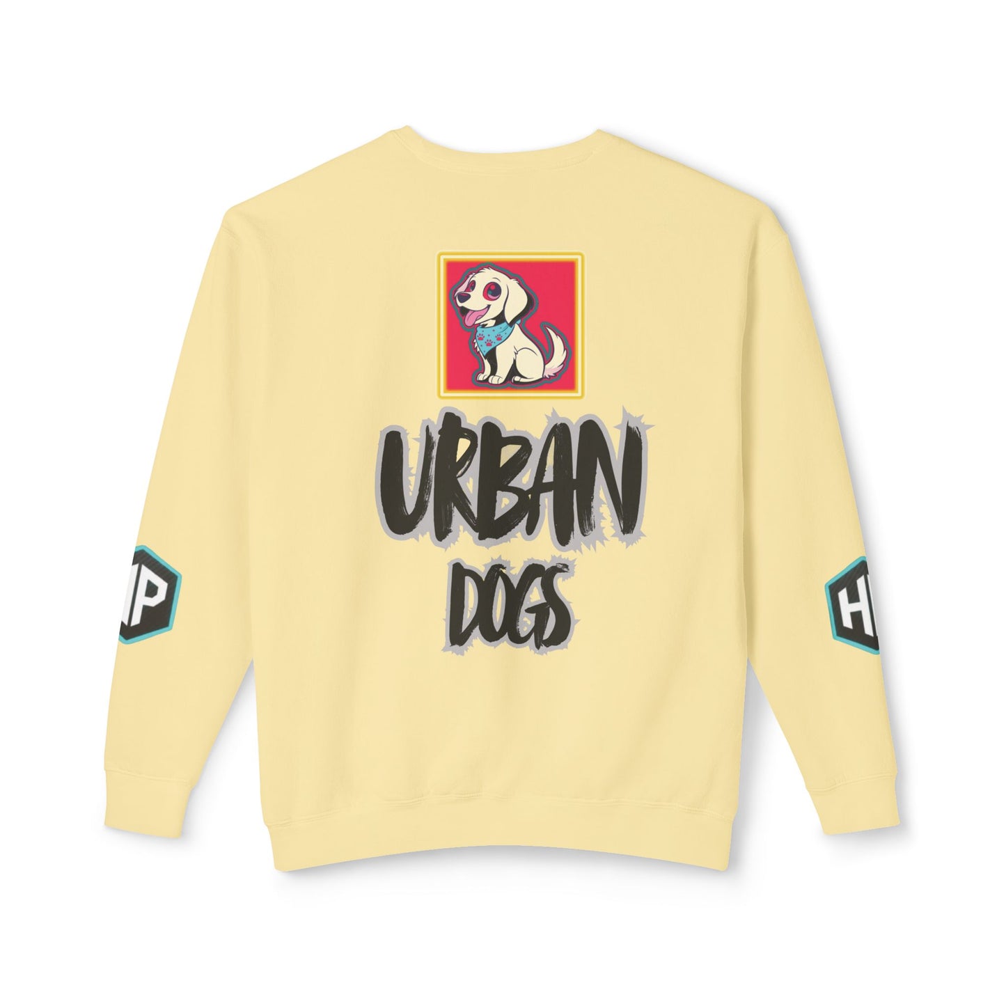 Crewneck Sweatshirt — “HYPUG: Born for the Streets / Designed for Urban Hushlers”
