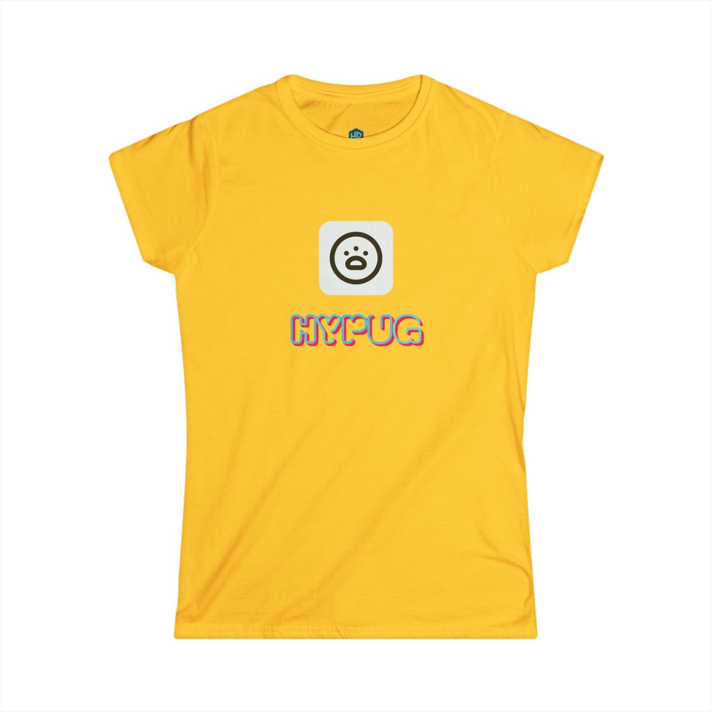 Hypug Big Dog Boxer T‑Shirt — Cute Pug/Boxer Dog Graphic Tee