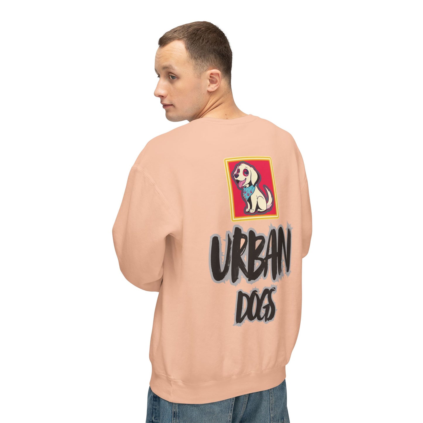 Crewneck Sweatshirt — “HYPUG: Born for the Streets / Designed for Urban Hushlers”